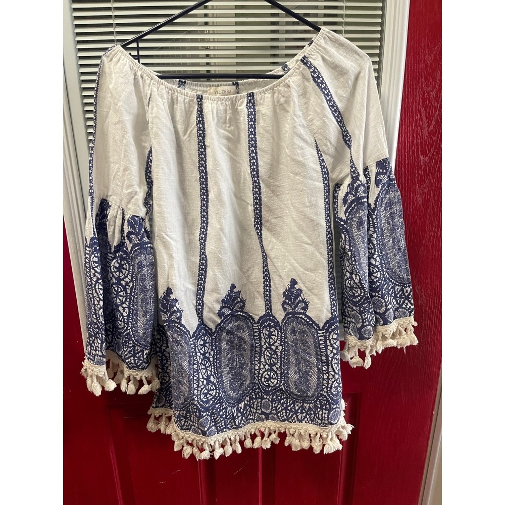 Velzera Women's Blouse Shirt Size M